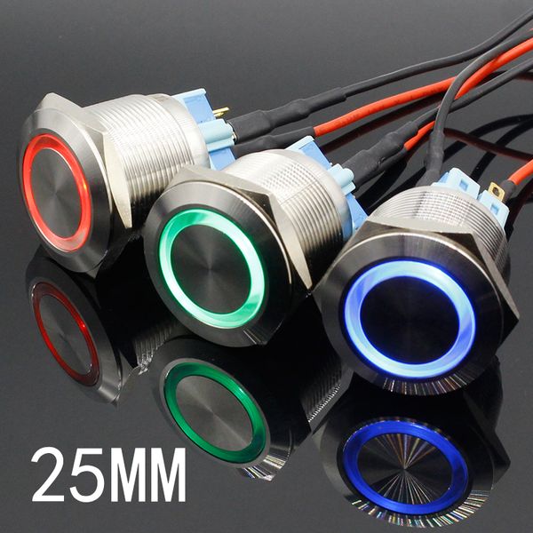 25mm 6v 12v 24v 220v blue ring led light momentary/locking push button switch dpst metal industrial boat car diy switch
25mm 6v 12v 24v 220v blue ring led light momentary/locking push button switch dpst metal industrial boat car diy switch