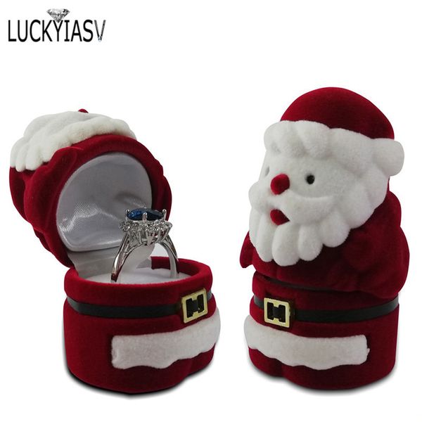 velvet lovely santa claus christmas necklace ring earrings casket present gift boxes for jewellry wrap holder wholesale, Pink;blue
velvet lovely santa claus christmas necklace ring earrings casket present gift boxes for jewellry wrap holder wholesale, Pink;blue