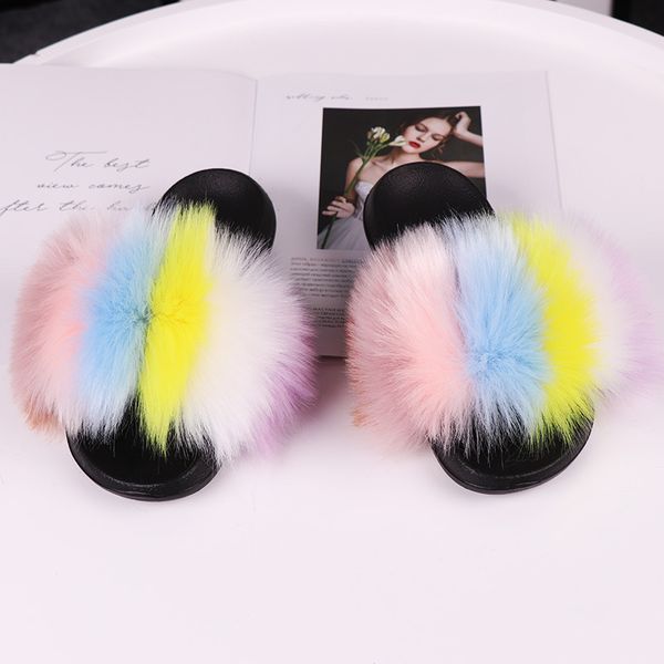 women designers clothes 2021 summer imitation fox raccoon fur slippers womens plush sandals dhl, Black
women designers clothes 2021 summer imitation fox raccoon fur slippers womens plush sandals dhl, Black