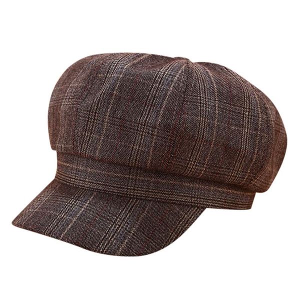 berets 2021 spring autumn women cap hats british western style vintage classic plaid beret sboy, Blue;gray
berets 2021 spring autumn women cap hats british western style vintage classic plaid beret sboy, Blue;gray