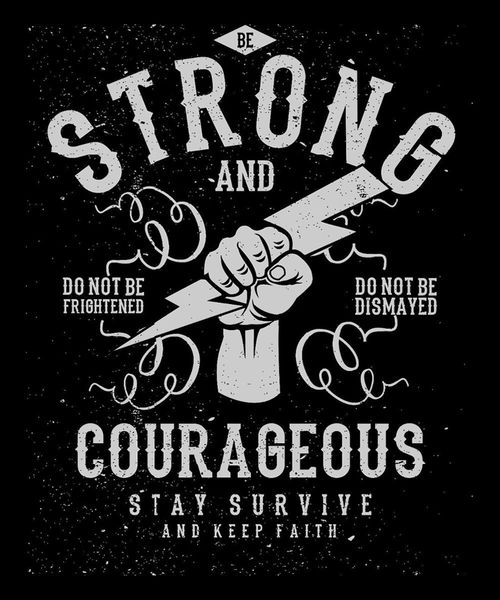 2019 new arrival men's fashion be strong and courageous 2 shirt mens t shirt black tee summer tee shirt
2019 new arrival men's fashion be strong and courageous 2 shirt mens t shirt black tee summer tee shirt