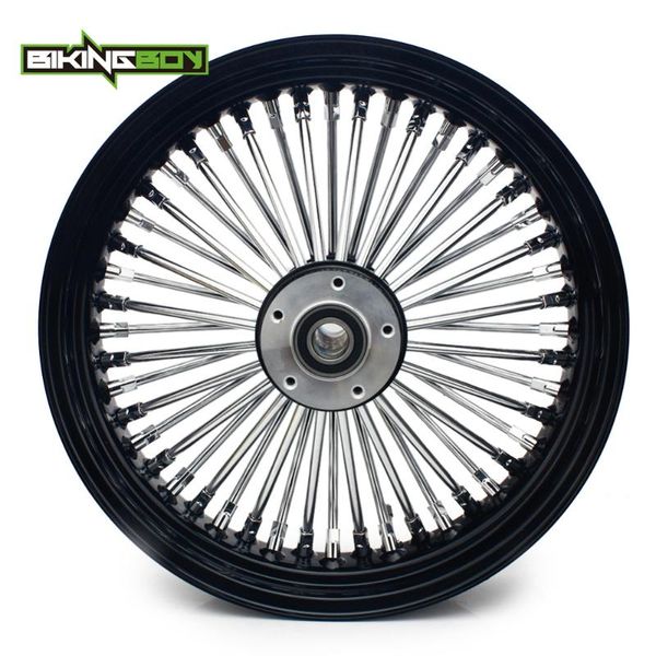 bikingboy 16" x 3.5" 48 fat spoke front wheel rim hub for softail fxst flst flstc fxstb sportster xl 883 1200 2000-2007
bikingboy 16" x 3.5" 48 fat spoke front wheel rim hub for softail fxst flst flstc fxstb sportster xl 883 1200 2000-2007