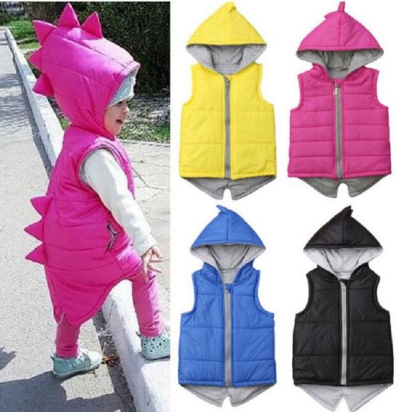 kids boy girls vest personality multicolor cute dinosaur zipper hooded sleeveless down cotton vest children hoodies warm jacket, Blue
kids boy girls vest personality multicolor cute dinosaur zipper hooded sleeveless down cotton vest children hoodies warm jacket, Blue