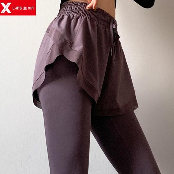 yoga outfits fake two-piece fitness women high waist elastic tight running shorts quick-drying sports trousers were thin, White;red
yoga outfits fake two-piece fitness women high waist elastic tight running shorts quick-drying sports trousers were thin, White;red