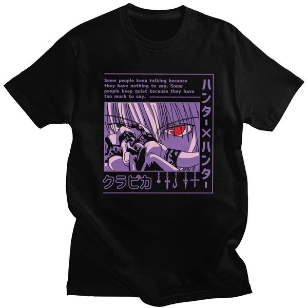 unique hunter x hunter t-shirt for men short sleeve anime manga kurapika hxh devil eye t shirt 100% cotton tee gift idea
unique hunter x hunter t-shirt for men short sleeve anime manga kurapika hxh devil eye t shirt 100% cotton tee gift idea