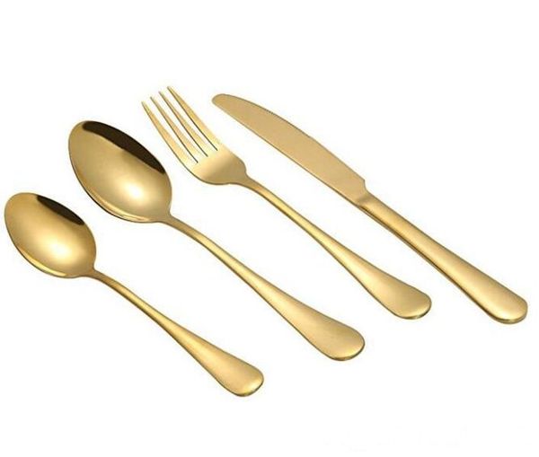 4pcs/set stainless steel titanium plated spoon fork knife set dinnerware flatware sets coffee spoons stir teaspoon kitchen utensil
4pcs/set stainless steel titanium plated spoon fork knife set dinnerware flatware sets coffee spoons stir teaspoon kitchen utensil