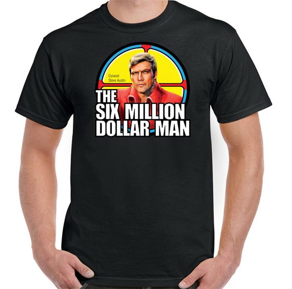 the six million dollar man t-shirt mens 70s tv show bionic american steve austin new funny tee shirt
the six million dollar man t-shirt mens 70s tv show bionic american steve austin new funny tee shirt