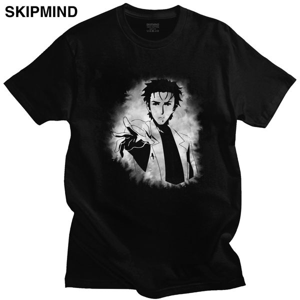 handsome steins gate t-shirt male short sleeved cotton science fiction anime tee mad scientist rintarou okabe t shirt merch gift
handsome steins gate t-shirt male short sleeved cotton science fiction anime tee mad scientist rintarou okabe t shirt merch gift