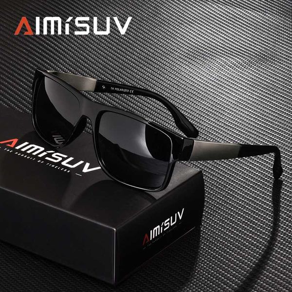 sunglasses aimisuv brand design men square frame driving uv400 polarized vintage ams'819, White;black
sunglasses aimisuv brand design men square frame driving uv400 polarized vintage ams'819, White;black
