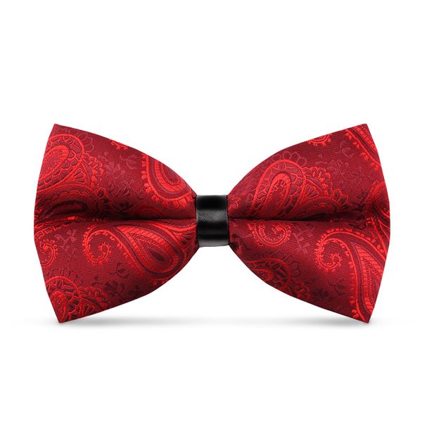 2020 new fashion men's bow ties for wedding double fabric red paisley bowtie banquet anniversary butterfly tie with gift box, Black;gray
2020 new fashion men's bow ties for wedding double fabric red paisley bowtie banquet anniversary butterfly tie with gift box, Black;gray