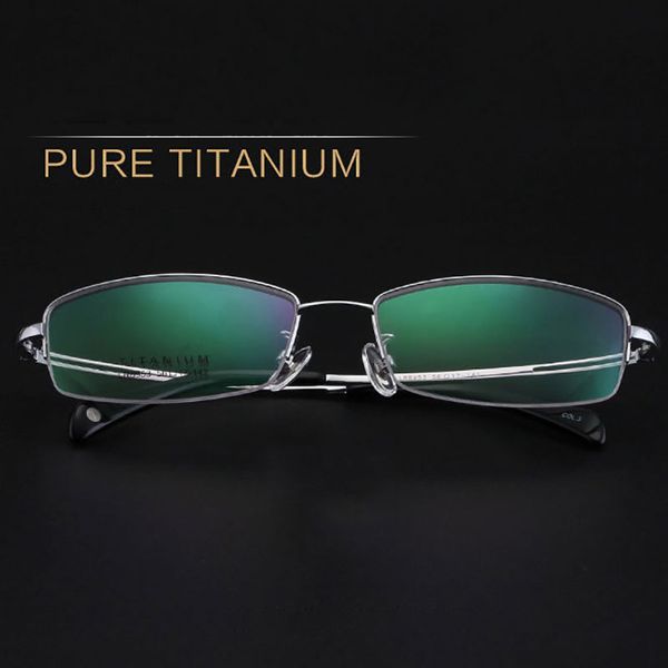 pure titanium glasses frame men business style half rim eye glasses rectangular spectacles new arrival eyewear, Black
pure titanium glasses frame men business style half rim eye glasses rectangular spectacles new arrival eyewear, Black