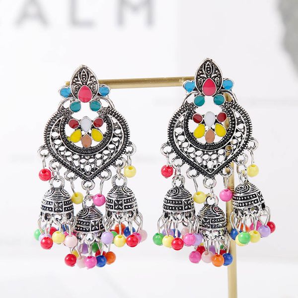 vintage ethnic tribal birdcage earrings for women style fashion gold silver color enamel big statement drop earring
vintage ethnic tribal birdcage earrings for women style fashion gold silver color enamel big statement drop earring