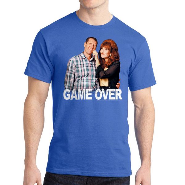 married with children game over men royal blue t-shirt new sizes s-3xl new short sleeve round collar mens t shirts fashion
married with children game over men royal blue t-shirt new sizes s-3xl new short sleeve round collar mens t shirts fashion
