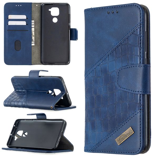 for xiaomi redmi 9 case flip cover stand wallet pu leather color matching crocodile pattern for xiaomi redmi note 9/redmi 10x 4g
for xiaomi redmi 9 case flip cover stand wallet pu leather color matching crocodile pattern for xiaomi redmi note 9/redmi 10x 4g
