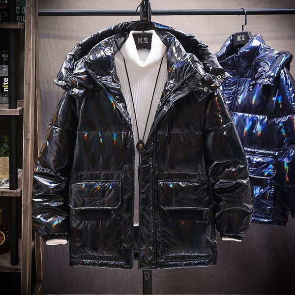 2020 new winter down jacket men's mid-length thickened warm fashion brand couple's fur collar hooded coat, Black
2020 new winter down jacket men's mid-length thickened warm fashion brand couple's fur collar hooded coat, Black
