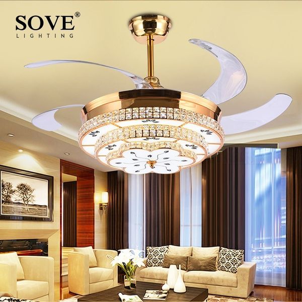electric fans modern led luxury 52 inch invisible retractable crystal ceiling with lights bedroom folding fan lamp remote control
electric fans modern led luxury 52 inch invisible retractable crystal ceiling with lights bedroom folding fan lamp remote control
