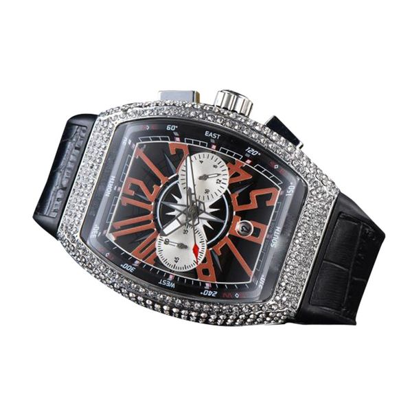 2020 new diamond quartz watch men watch the stars tonneau spiral quartz watch crown, Slivery;brown
2020 new diamond quartz watch men watch the stars tonneau spiral quartz watch crown, Slivery;brown