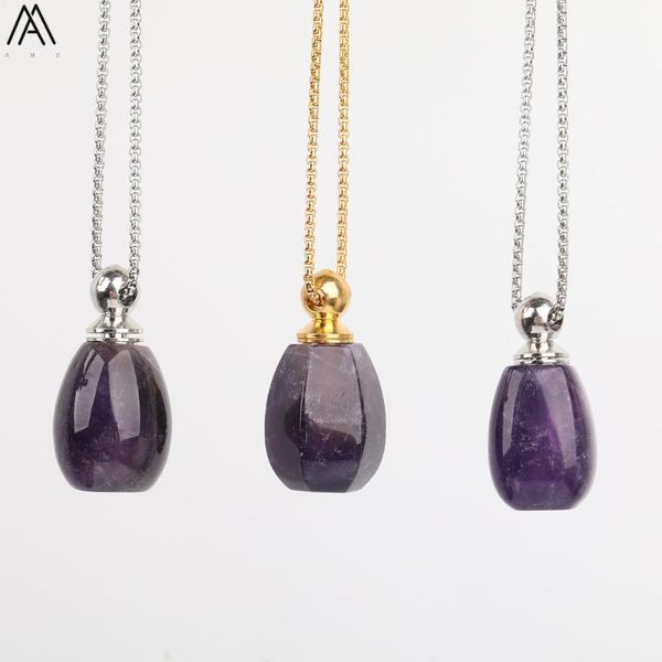 natural amethysts quartz perfume bottles pendant,quartz crystal stainless steel essential oil diffuser jewelry dss-206ambc, Silver
natural amethysts quartz perfume bottles pendant,quartz crystal stainless steel essential oil diffuser jewelry dss-206ambc, Silver