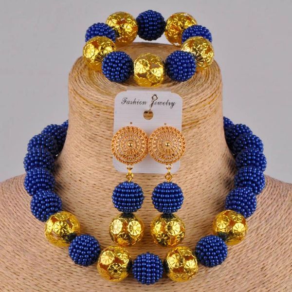 europe and america nigerian wedding african necklace royal blue simulated pearl beads jewelry set zz04, Silver
europe and america nigerian wedding african necklace royal blue simulated pearl beads jewelry set zz04, Silver