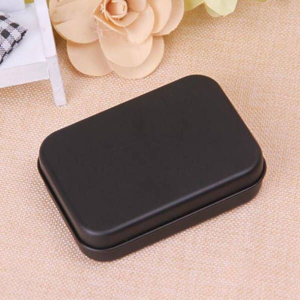 100pcs rectangle tin box black metal container tin boxes candy jewelry playing card storage boxes gift packaging
100pcs rectangle tin box black metal container tin boxes candy jewelry playing card storage boxes gift packaging