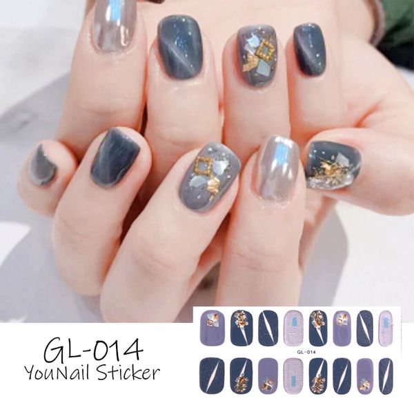 stickers & decals lamemoria 16tips nail art full cover self adhesive transfer wraps waterproof sparkling manicure, Black
stickers & decals lamemoria 16tips nail art full cover self adhesive transfer wraps waterproof sparkling manicure, Black