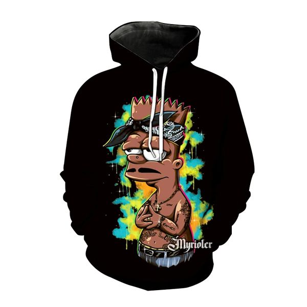 sudaderas con capucha the simpsons para hombre y mujer, sudadera con capucha con estampado 3d de dibujos animados a la moda, ropa informal, Black
sudaderas con capucha the simpsons para hombre y mujer, sudadera con capucha con estampado 3d de dibujos animados a la moda, ropa informal, Black