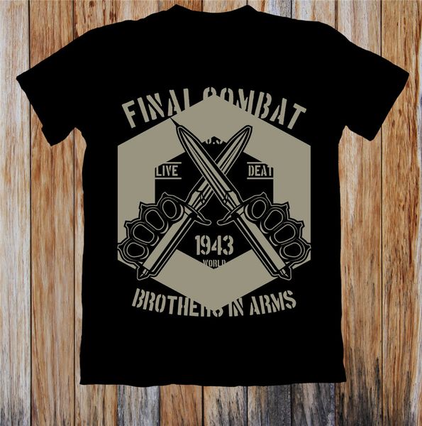 final combat brothers in arms t-shirt loose fit tee shirt