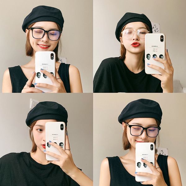 berets beret female summer thin section breathable black british retro painter cap octagonal hat, Blue;gray
berets beret female summer thin section breathable black british retro painter cap octagonal hat, Blue;gray