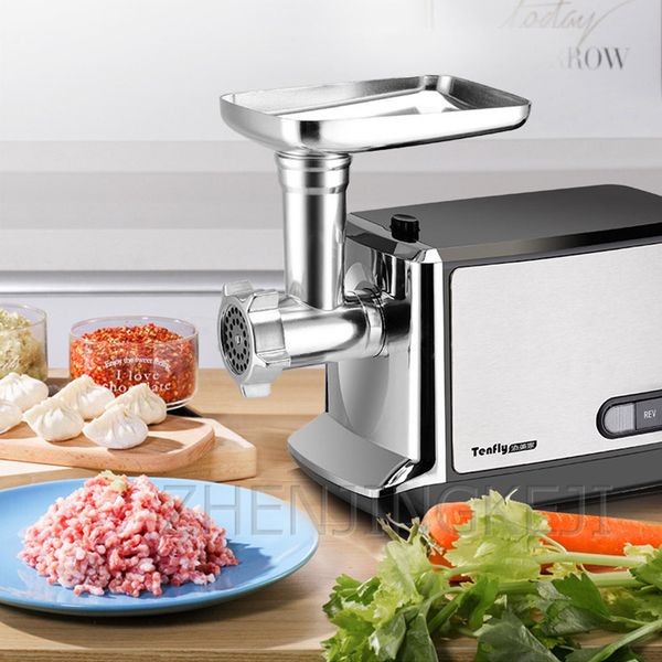 meat grinders fully automatic electric grinder stainless steel multifunction chopper slicer sausage stuffer mincer processor
meat grinders fully automatic electric grinder stainless steel multifunction chopper slicer sausage stuffer mincer processor