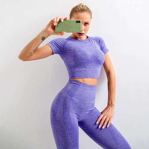 yoga outfits gym clothes sportswear running t-shirts solid color vital seamless shirt women fitness short sleeve crop workout, White;red
yoga outfits gym clothes sportswear running t-shirts solid color vital seamless shirt women fitness short sleeve crop workout, White;red