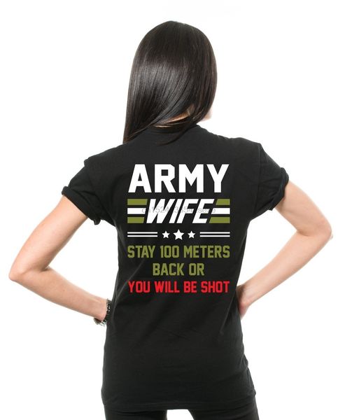 army wife футболка stay 100 метров назад смешной army wife охладить предупреждение тенниска подарок
army wife футболка stay 100 метров назад смешной army wife охладить предупреждение тенниска подарок