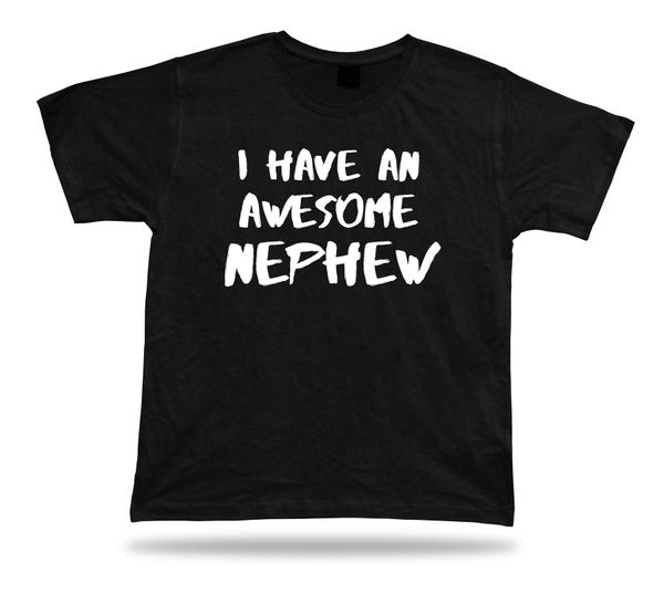 i have an awesome nephew ever t-shirt funny family cousin gift idea birhday tee 2017 new summer men fashion t shirt
i have an awesome nephew ever t-shirt funny family cousin gift idea birhday tee 2017 new summer men fashion t shirt