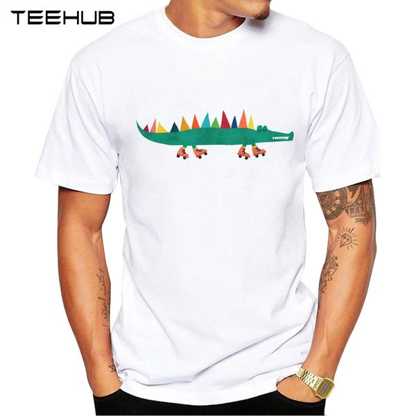 2019 teehub new cool men's cute whimsical crocodile design t-shirt short sleeve o-neck hipster tee
2019 teehub new cool men's cute whimsical crocodile design t-shirt short sleeve o-neck hipster tee