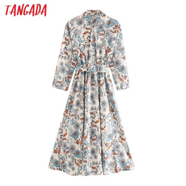 casual dresses tangada women elegant shirt dress printed with belt long sleeve 2021 korean fashion office lady midi vestido je209, Black;gray
casual dresses tangada women elegant shirt dress printed with belt long sleeve 2021 korean fashion office lady midi vestido je209, Black;gray