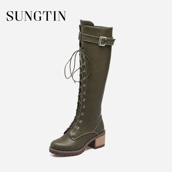boots sungtin women plush warm winter long motorcycle black lace-up plus size riding lady platform high heel
boots sungtin women plush warm winter long motorcycle black lace-up plus size riding lady platform high heel