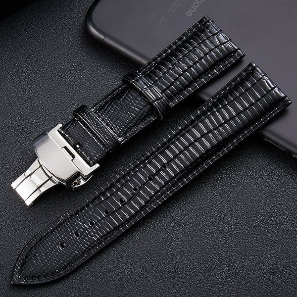 lizard texture butterfly buckle leather watchband genuine leather watch strap universal watch band 14mm 16mm 18mm 20mm 22mm 24mm, Black;brown
lizard texture butterfly buckle leather watchband genuine leather watch strap universal watch band 14mm 16mm 18mm 20mm 22mm 24mm, Black;brown