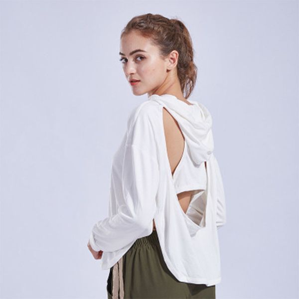 salspor yoga shirts women high elastics solid color back hollow out breathable long sleeve fitness sports running t shirts, White;red
salspor yoga shirts women high elastics solid color back hollow out breathable long sleeve fitness sports running t shirts, White;red