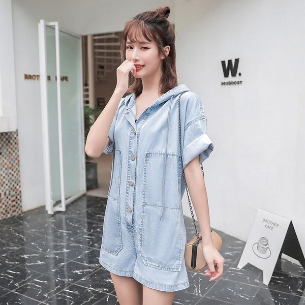 women's jumpsuits & rompers 2021 fashion ripped denim overalls women summer button jumpsuit female playsuit salopette straps short t180, Black;white
women's jumpsuits & rompers 2021 fashion ripped denim overalls women summer button jumpsuit female playsuit salopette straps short t180, Black;white