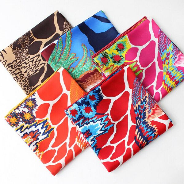 100% silk scarf twill kerchief women fashion giraffe print hijab hand rolled stole for girls girlfriend gift 90x90cm / 35x35inch, Blue;gray
100% silk scarf twill kerchief women fashion giraffe print hijab hand rolled stole for girls girlfriend gift 90x90cm / 35x35inch, Blue;gray