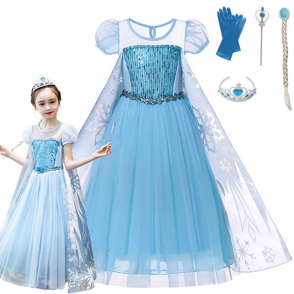 dress up dress for girl toddler princess fancy costume kids cosplay game sequined snow print cloak party clothing, Red;yellow
dress up dress for girl toddler princess fancy costume kids cosplay game sequined snow print cloak party clothing, Red;yellow