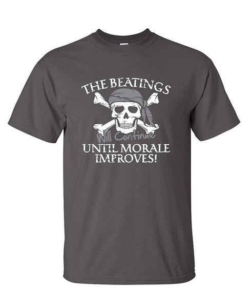 2019 new summer casual tee shirt the beatings will continue until moral improves novelty t-shirt
2019 new summer casual tee shirt the beatings will continue until moral improves novelty t-shirt