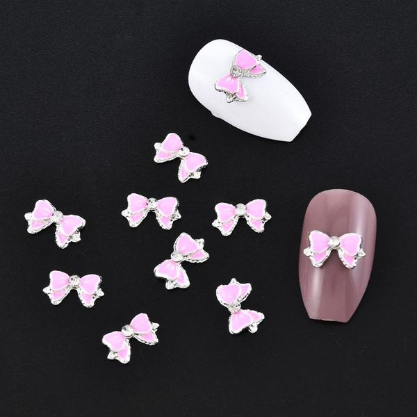 10pcs pink bow butterfly 3d rhinestone charms nail art decoration diy stickers cute alloy nails accessories non-adhesive sticker, Silver;gold
10pcs pink bow butterfly 3d rhinestone charms nail art decoration diy stickers cute alloy nails accessories non-adhesive sticker, Silver;gold