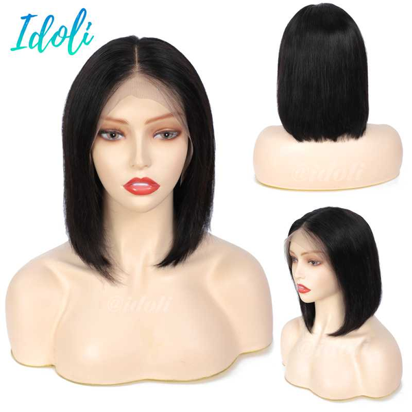 lace wigs 13x4 front human hair pre plucked 150% frontal bob 8-18 inch brazilian remy for black women, Black;brown
lace wigs 13x4 front human hair pre plucked 150% frontal bob 8-18 inch brazilian remy for black women, Black;brown