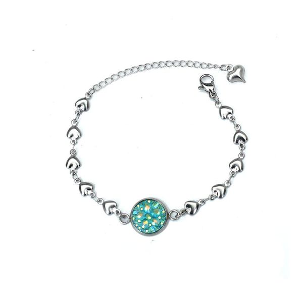 simple heart bracelet stainless steel round resin chain bracelets bangles for women flower jewelry pulseras mujer moda, Golden;silver
simple heart bracelet stainless steel round resin chain bracelets bangles for women flower jewelry pulseras mujer moda, Golden;silver