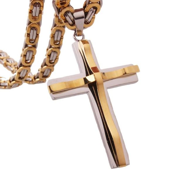 pendant necklaces retro christian jesus cross necklace stainless steel gold silver color prayer choker pendants for men jewelry
pendant necklaces retro christian jesus cross necklace stainless steel gold silver color prayer choker pendants for men jewelry