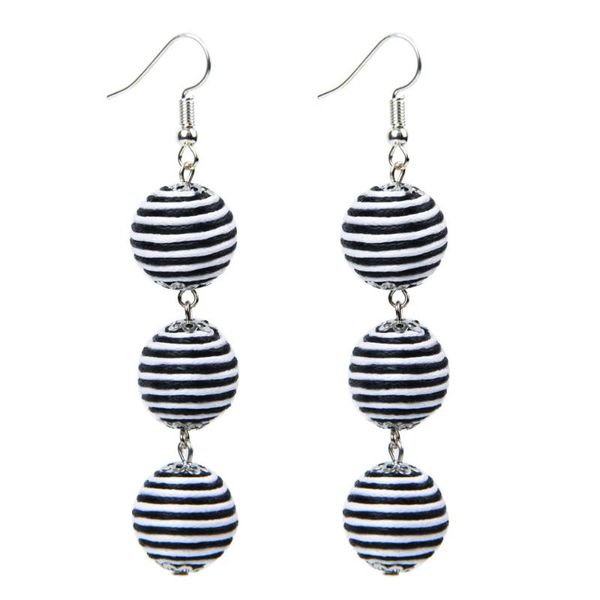 lfpu handmade ball pompom earrings long pendant dangle drop statement earrings party wedding jewelry, Silver
lfpu handmade ball pompom earrings long pendant dangle drop statement earrings party wedding jewelry, Silver