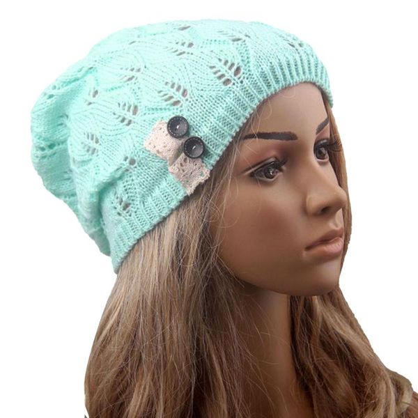 fashion women knitting hat casual hollow out leaves lace button wool hat female 2020, Blue;gray
fashion women knitting hat casual hollow out leaves lace button wool hat female 2020, Blue;gray