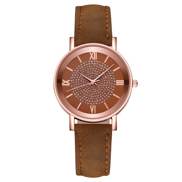 2020 dial watches for women fashion roman scale rhinestone leather ladies quartz watch female wrist watch reloj mujer, Slivery;brown
2020 dial watches for women fashion roman scale rhinestone leather ladies quartz watch female wrist watch reloj mujer, Slivery;brown