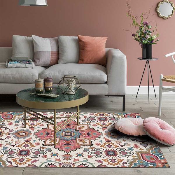 colorful flowers printed carpet style european style soft carpets for living room anti-slip rug floor mat home decor 
colorful flowers printed carpet style european style soft carpets for living room anti-slip rug floor mat home decor