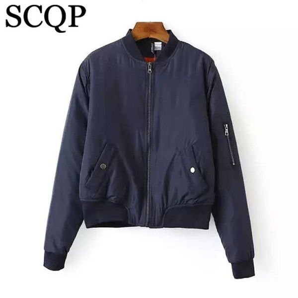 wholesale- retro autumn winter women jackets 2015 solid short thin padded bomber female jacket coat casual long sleeve slim outerwear, Black;brown
wholesale- retro autumn winter women jackets 2015 solid short thin padded bomber female jacket coat casual long sleeve slim outerwear, Black;brown